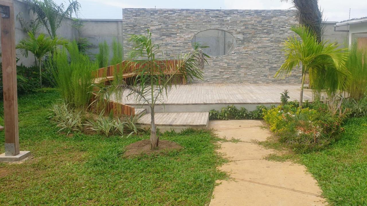Villa Bolati, Avec Piscine, Jacuzzi, Jardin Et Vue Bonoua Exterior foto